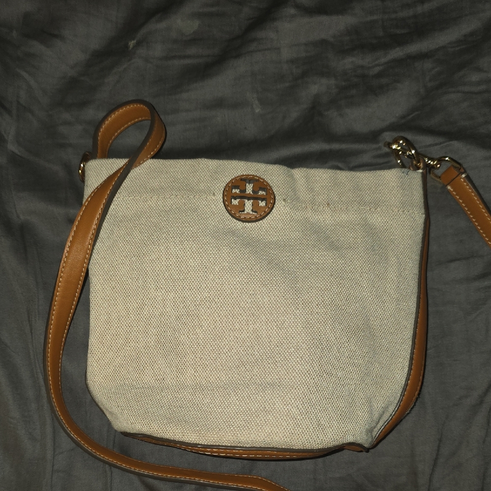 Tory Burch Blake Canvas Bucket Bag